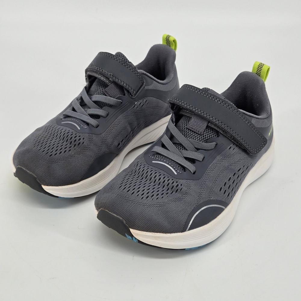 WHITIN Kids Wide Barefoot Minimalist Running Shoes Grey Neon Size 33 US 2